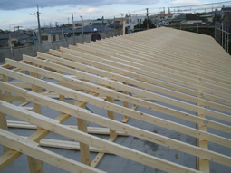 屋根の設置工事の流れ